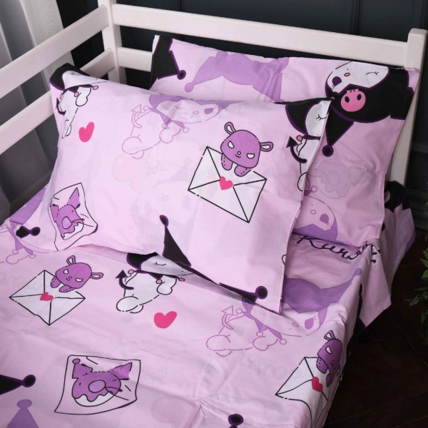 Фото - Комплект постільної білизни MirSon 2 x 143 x 210 см 17-0869 Lovely Kuromi Ranforce Elite (2200012067901)